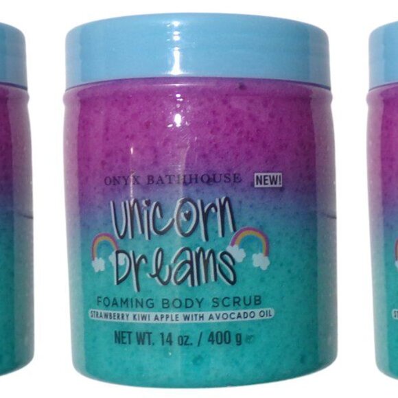 Onyx Bathhouse Other - Onyx Bathhouse Foaming Body Scrub Unicorn Dreams 14 oz